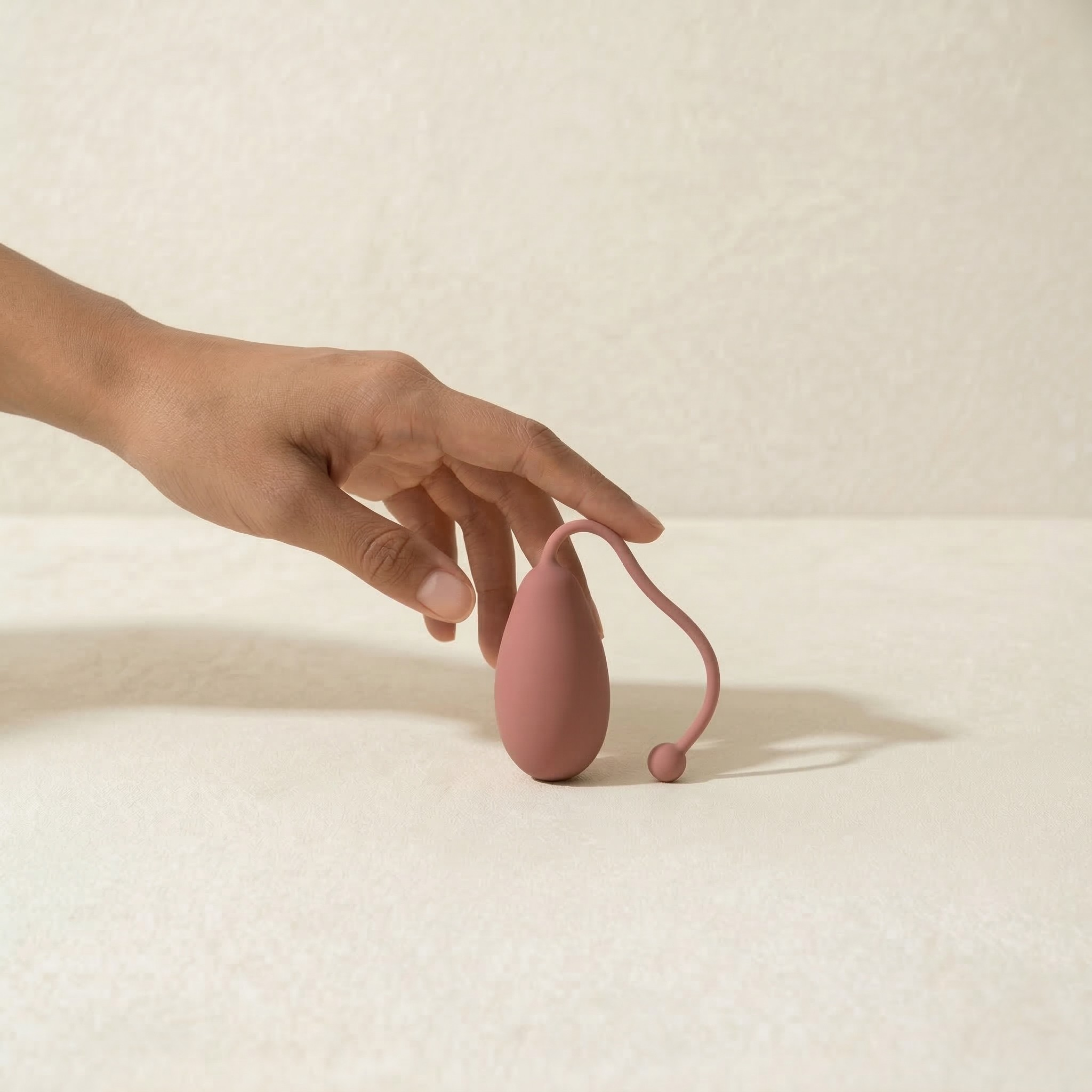 Hand extended — editorial detail