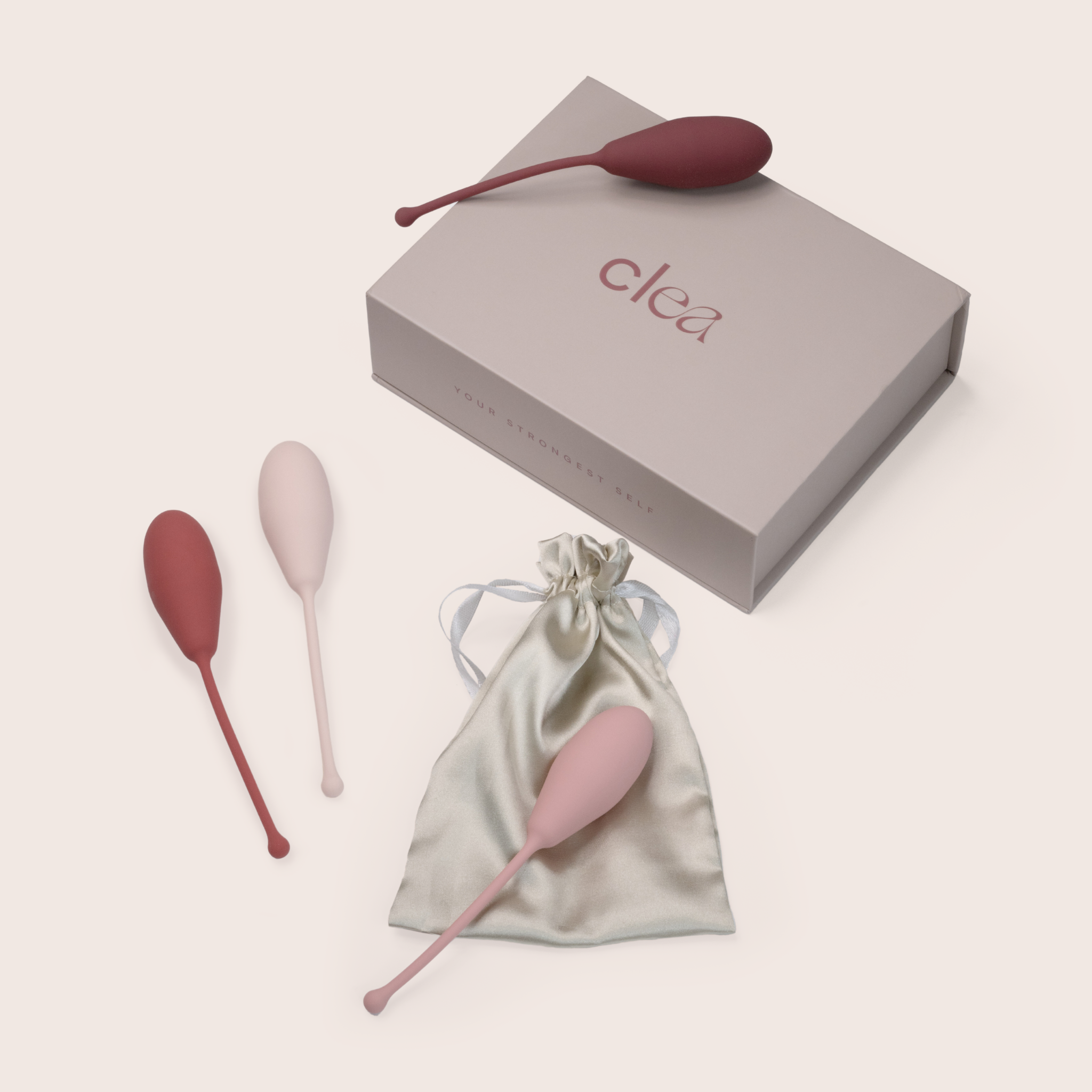 The Toner — set of four progressive kegel weights
